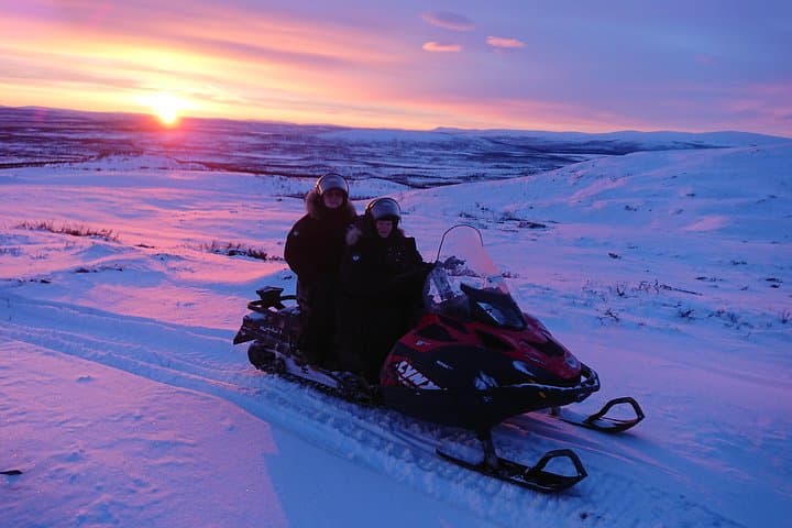 Snowmobile Safari to Lapland viewpoint 2