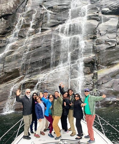 Private yacht Fjord and waterfalls cruise to Modal / Mostraumen 5