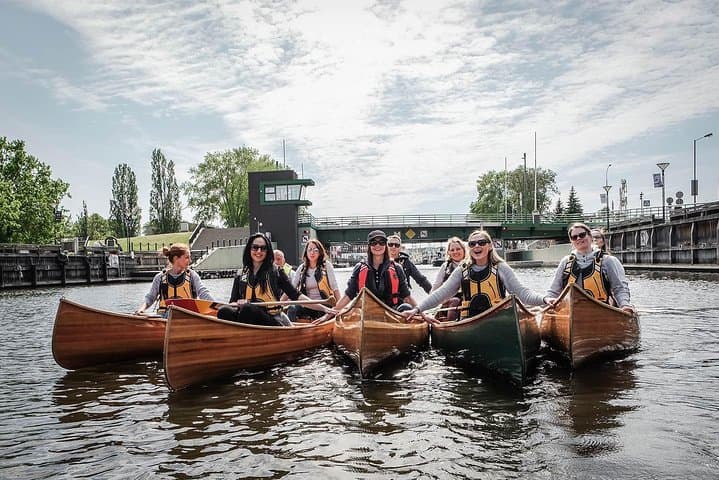 Cedar canoe tour in Klaipeda - ideal for Cruise Ship travelers. 2