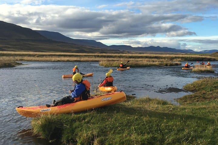 Guided Sit on Top Kayak Tour near Akureyri