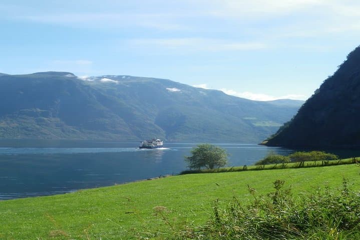 Bride's Veil and Steinsdalsfossen waterfalls with sceneries of Hardanger Fjord 2