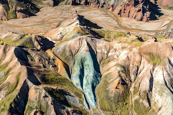 Airplane sightseeing flight over Landmannalaugar and the highland 5