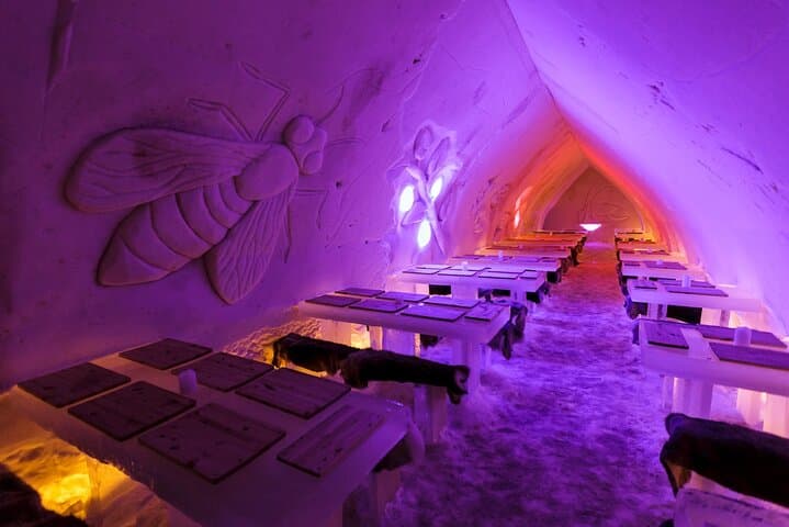ARCTIC SNOWHOTEL the biggest in Europe