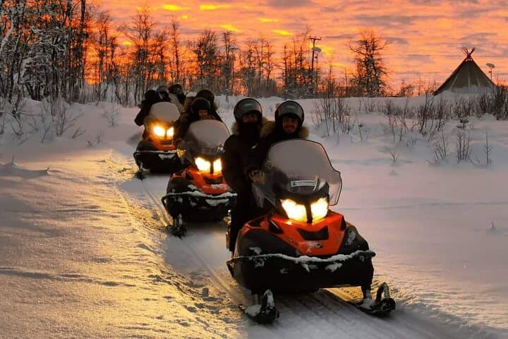 Snowmobile Safari to Lapland viewpoint 4