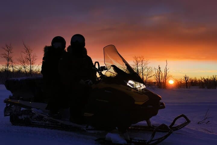 Snowmobile Safari to Lapland viewpoint 5