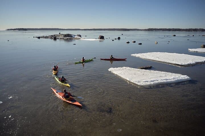 Winter kayaking in Eastern Helsinki archipelago 4