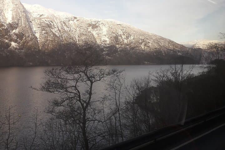 Bride's Veil and Steinsdalsfossen waterfalls with sceneries of Hardanger Fjord 4