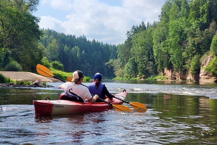 One-Day Kayaking Trip in Gauja River Valley 4