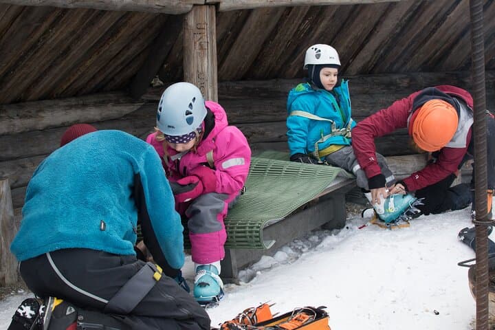 Kid’s Ice Climbing Adventure in Pyhä-Luosto, Finland 2