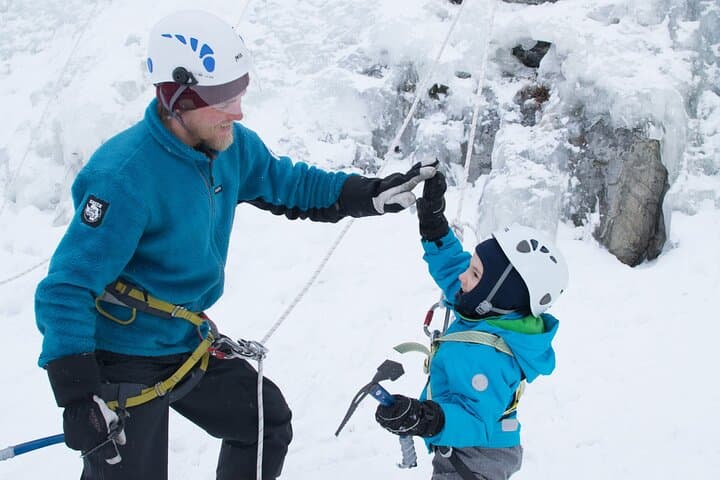 Kid’s Ice Climbing Adventure in Pyhä-Luosto, Finland 5