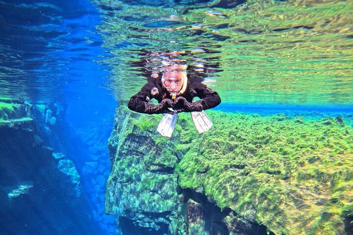 From Reykjavik- Silfra Snorkeling transfer included 2