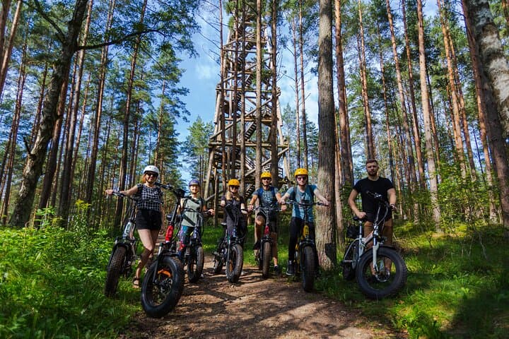 Guided Ebike Tour on Forest Roads and Trails Near Riga 2