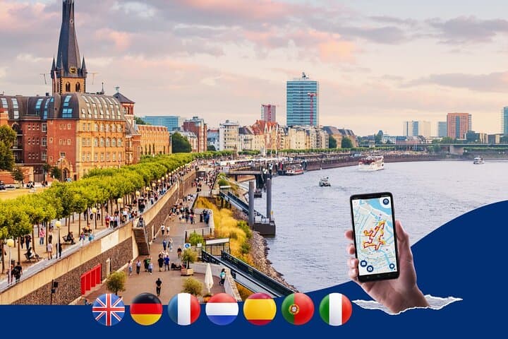 Dusseldorf: City Walk Audio Guide in 7 Languages on your Phone 2