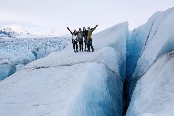 Private Glacier Hike Captured