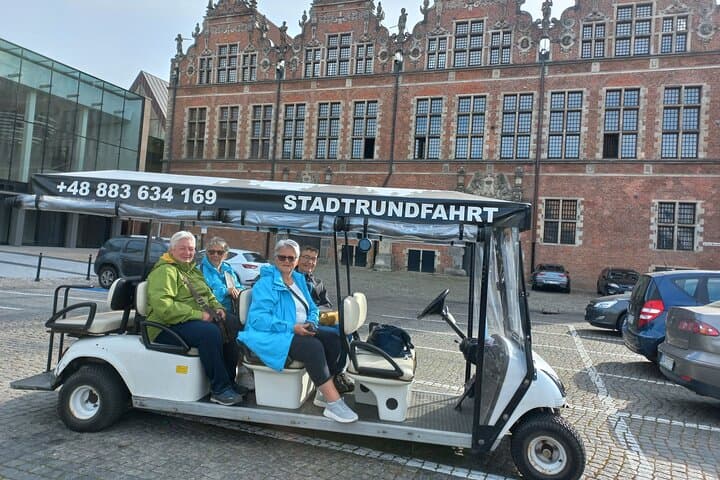 Gdansk: Private City Sightseeing Tour by Buggy/Cart LIVE GUIDED 5