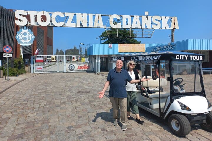 Gdansk: Private City Sightseeing Tour by Buggy/Cart LIVE GUIDED 3
