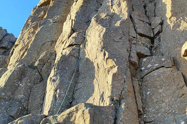 Rock Climbing in Iceland
