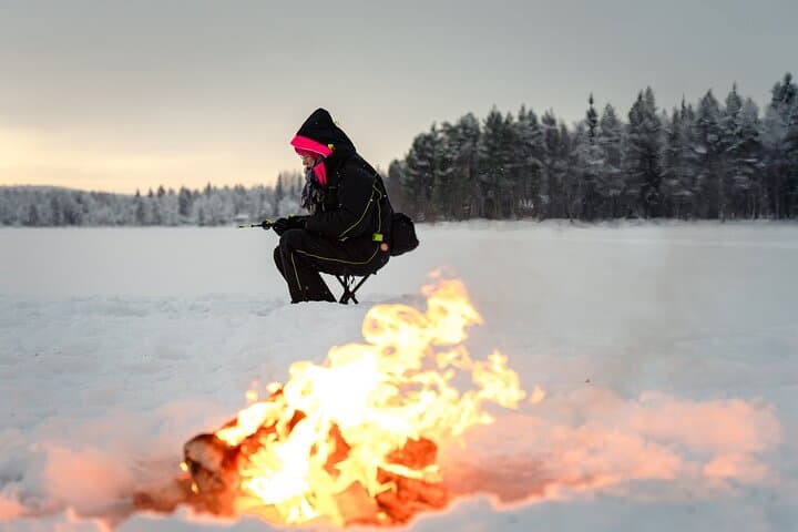 Snowmobile and Ice Fishing Excursion (private tour) 4