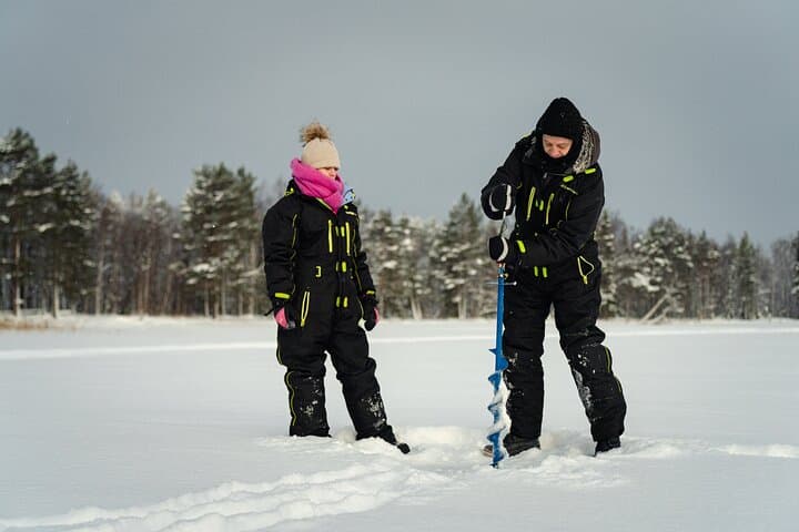 Snowmobile and Ice Fishing Excursion (private tour) 5