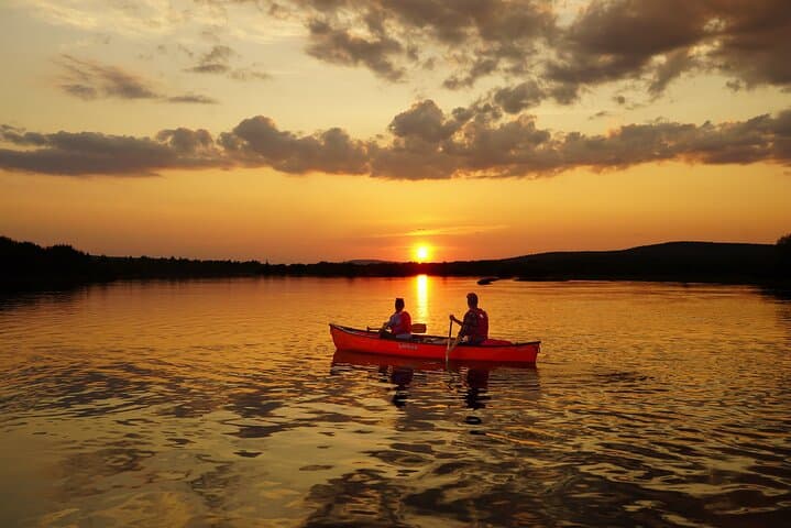 Canoe Tour under the Midnight Sun & Sunset from Rovaniemi 3