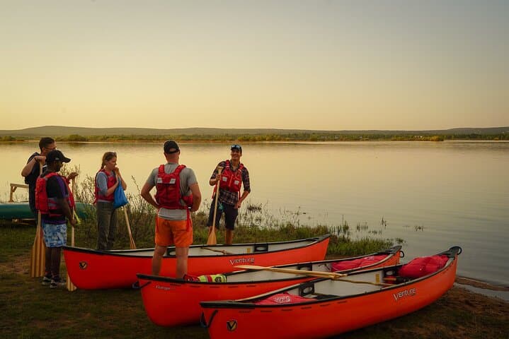 Canoe Tour under the Midnight Sun & Sunset from Rovaniemi 5