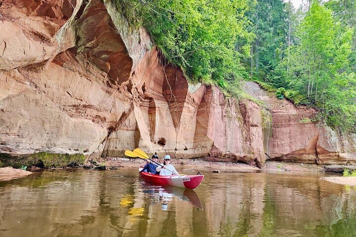 One-Day Kayaking Trip in Gauja River Valley 2