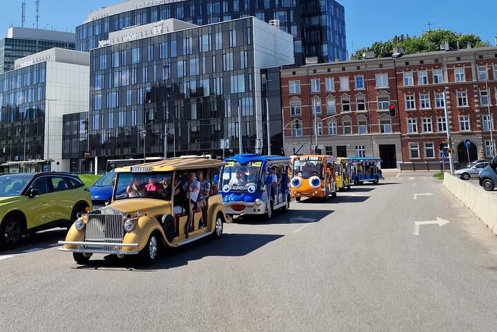 Gdansk City Tour Sightseeing by Golf Cart Shared or Private 2