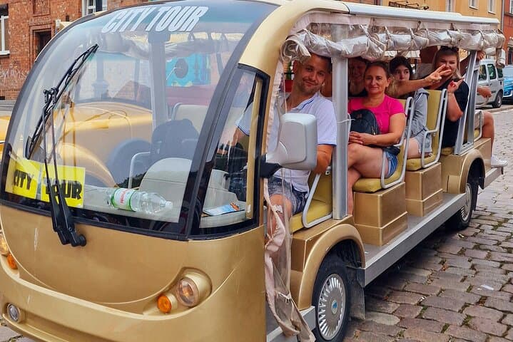 Gdansk City Tour Sightseeing by Golf Cart Shared or Private 4