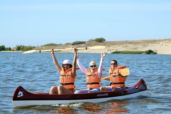 Dune Discoveries Canoe Tour in Curonian Lagoon 2