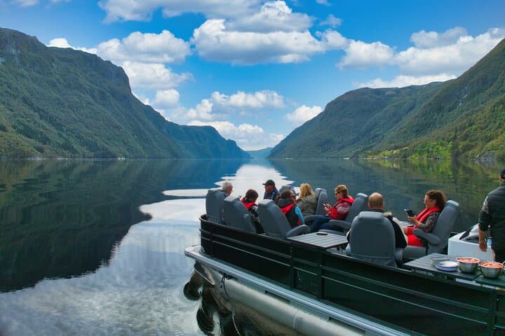 Private Fjordcruise by Luxury Pontoon Boat - Bergen Fjords 3
