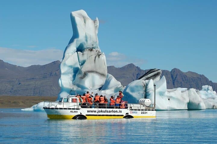 Diamond Beach and Jökulsárlón Day Tour with Boat Ride(Optional)