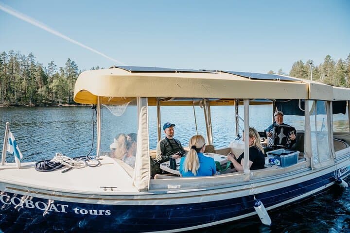 Private Saimaa Story Cruise by Ecoboat in Puumala 2