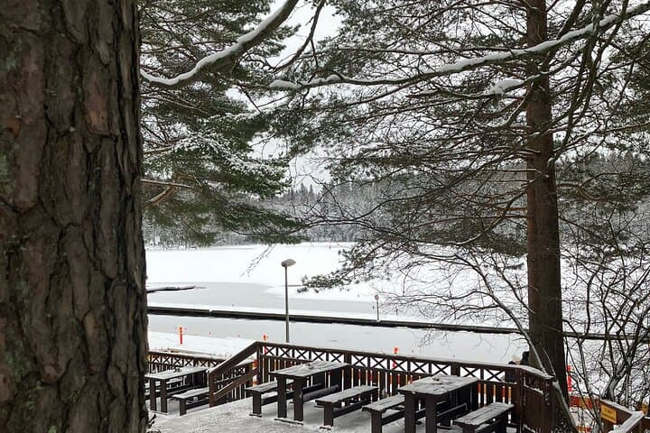 Traditional Smoke Sauna Experience and National Park Visit 4