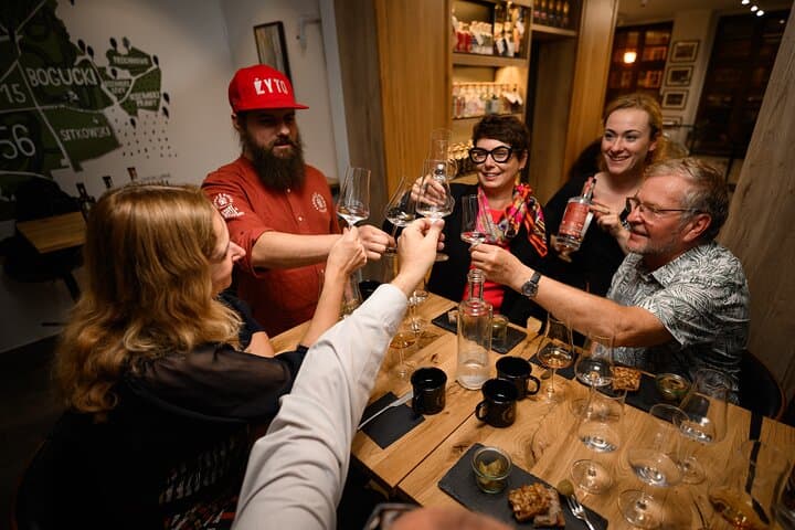 Polish Spirits tasting in Gdańsk Craft Distillery tawern 3