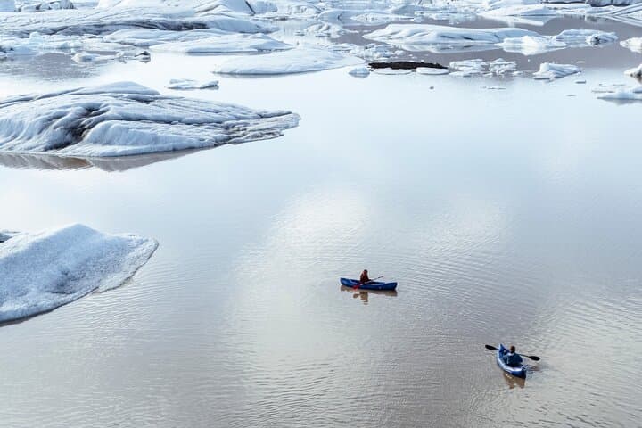 Heinabergslón Kayak and Hike 2