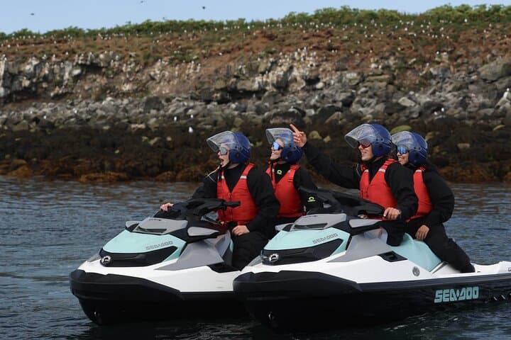 Puffin Jet ski tour in Reykjavík 2