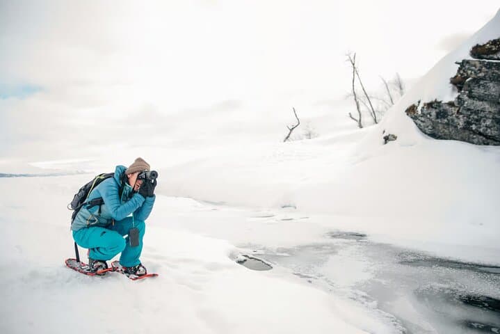 Abisko Daytime Photo Hike Snowshoe Adventure Tour 5