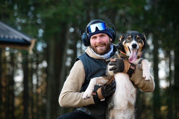Husky cuddle at Fjälläventyr Dog Park - admission ticket 5