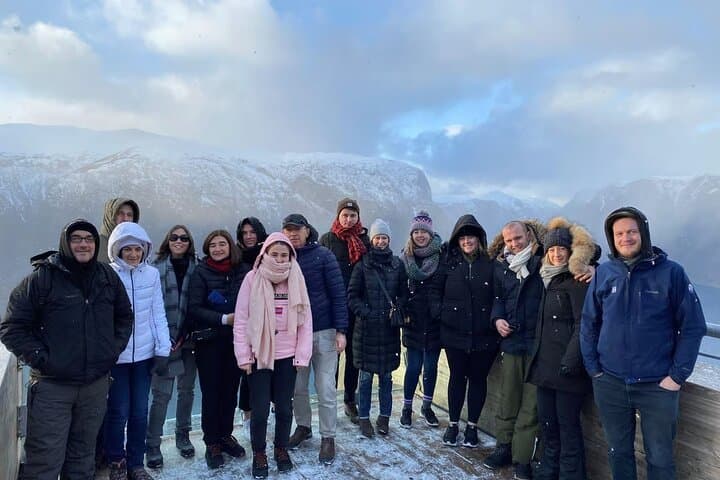 Winter Fjord Tour to Nærøyfjord, Flam and Stegastein from Bergen 5