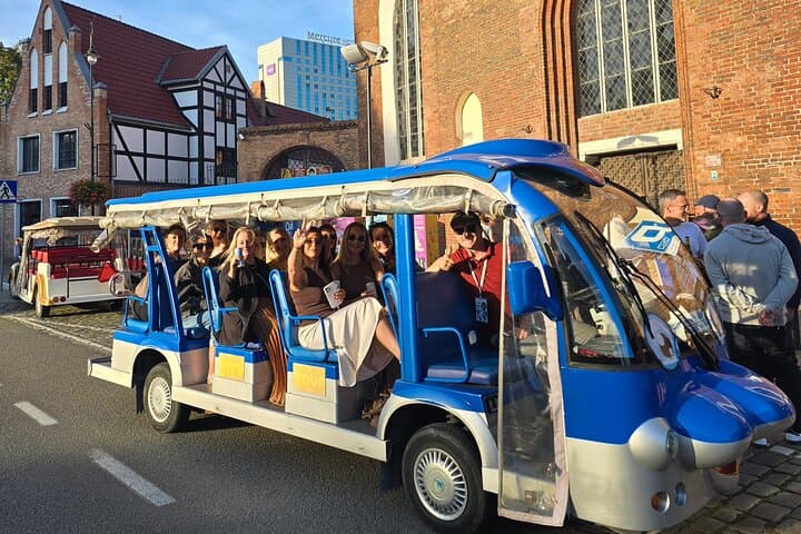 Gdansk City Tour Sightseeing by Golf Cart Shared or Private 3