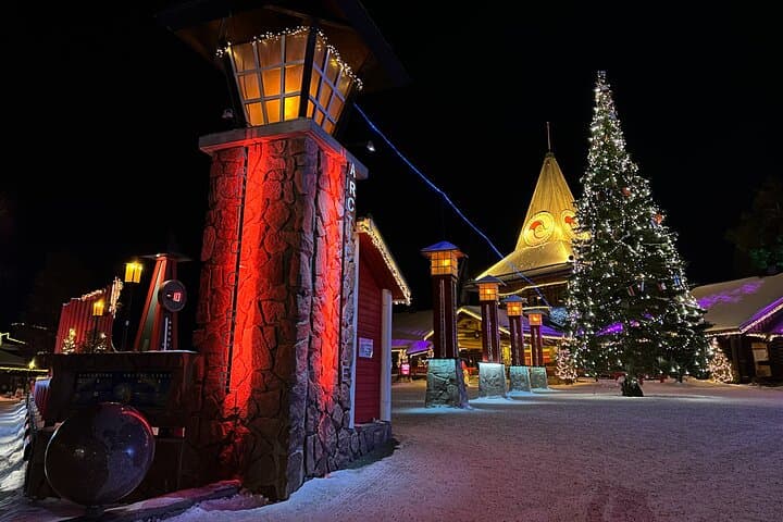 Santa Claus Village with Reindeer & Husky Ride