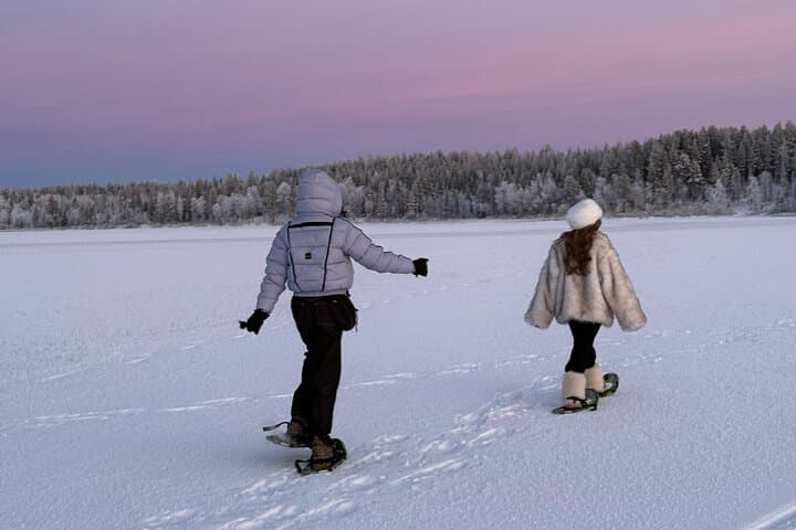 Arctic Reindeer Farm Experience with Snowshoeing in the Wild 3