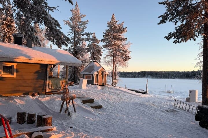 Arctic Reindeer Farm Experience with Snowshoeing in the Wild 5