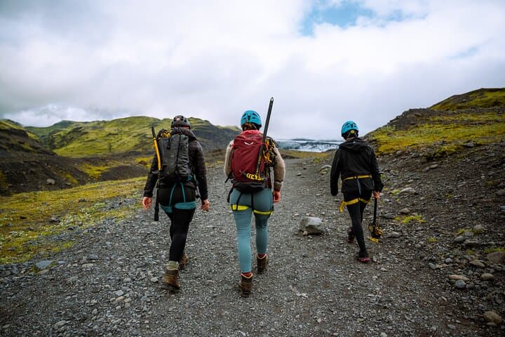 Private Glacier Hike on SÓLHEIMAJÖKULL : Blue Ice Expedition 3