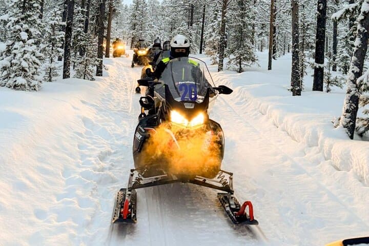 Snowmobile Adventure in Kiruna