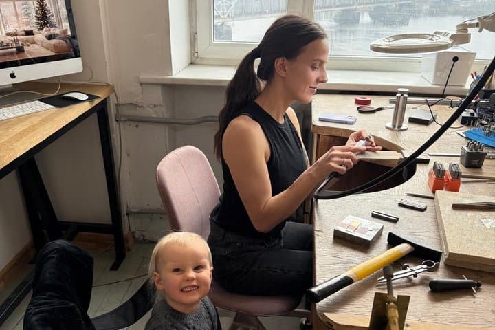 Private Jewellery workshop experience with stunning view of Riga 4