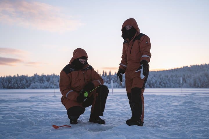 Ice Fishing on Lake Kuoksa 2