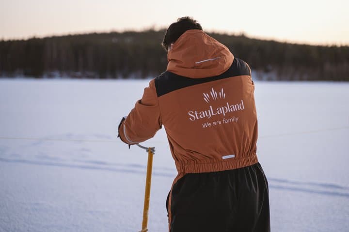 Ice Fishing on Lake Kuoksa 3