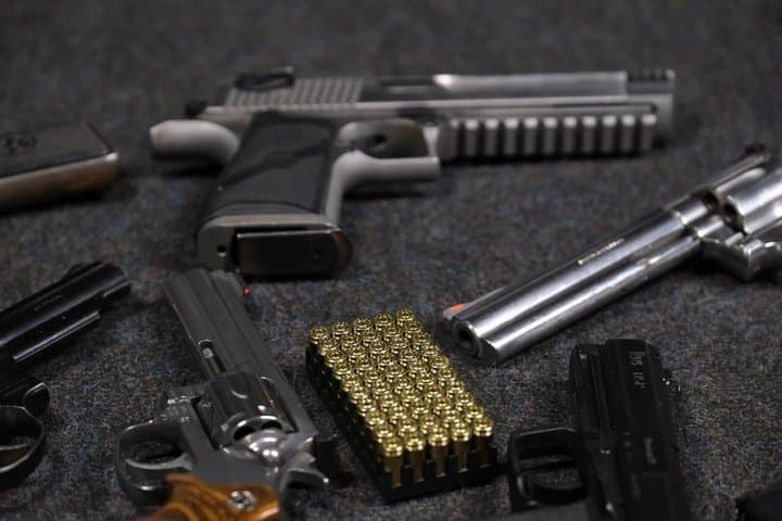 Riga Shooting Range - Beretta 92 FS, AR - 15 & Winchester 2