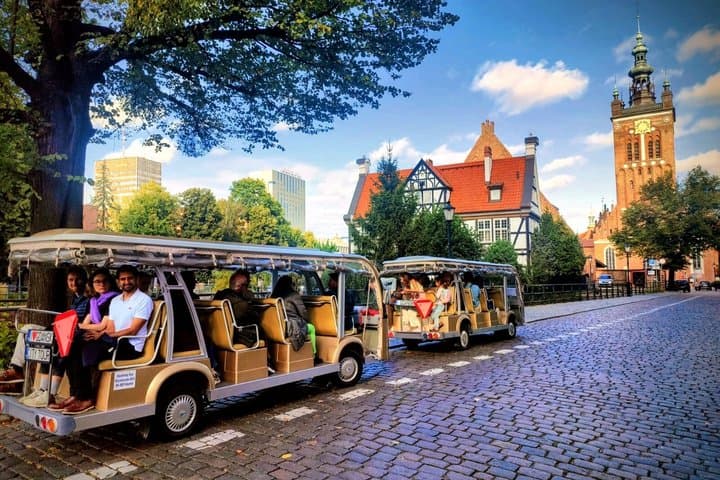 Gdansk: City Tour Sightseeing LIVE/AUDIO by Golf Cart Local Guide 5